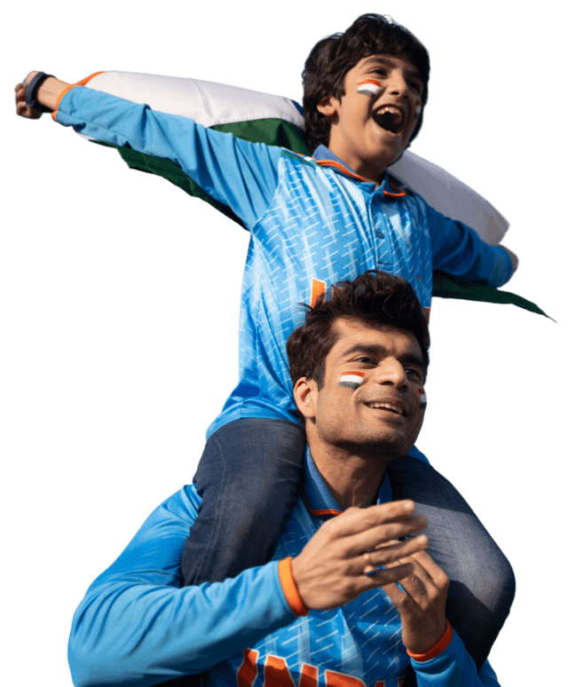 Father and son in sport