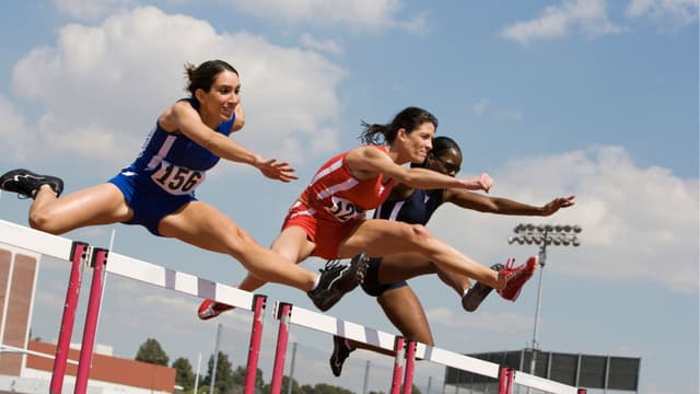 Hurdles race